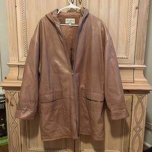 vintage leather jacket